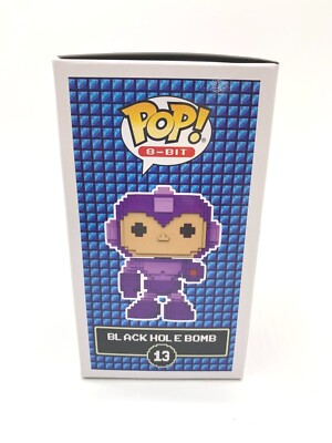 Funko Pop Mega Man 8-Bit Black Hole Bomb Purple #13 E3 2018