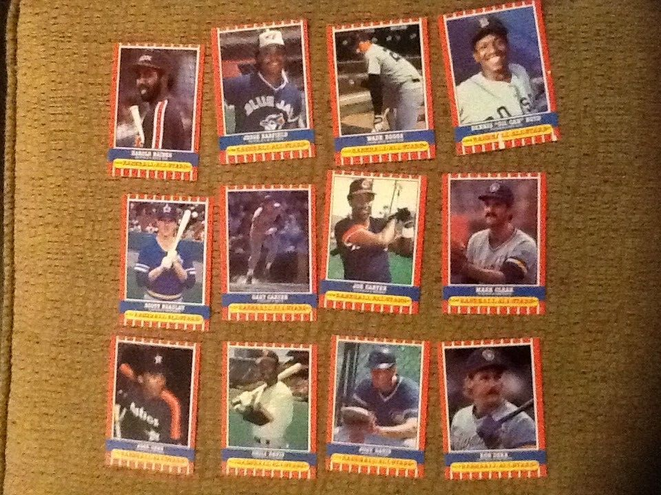 34 card lot - 1987 Fleer All-Stars baseball lot Loaded with Stars!
