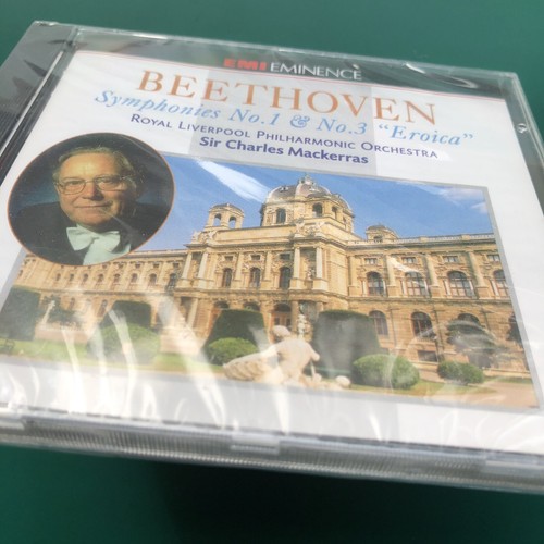 Beethoven SYMPHONIES Nos. 1 & 3 'EROICA' Classical CD Mackerras Liverpool SEALED - Picture 3 of 5