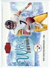 2006 Flair Showcase Football Wave of the Future #WOTF3 Ben Roethlisberger NM-MT