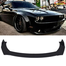 Front Bumper Lip Spoiler Splitter Protector For Dodge Challenger SXT SRT 2012-19