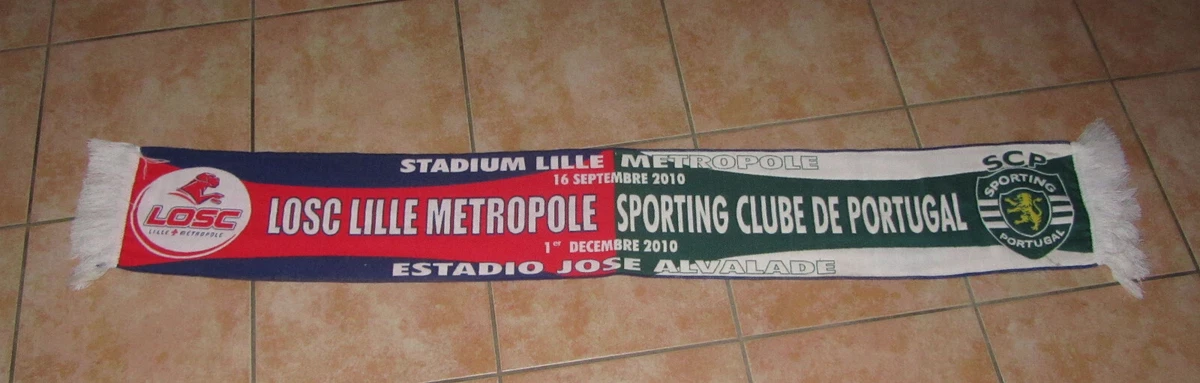 Echarpe Ancienne Rare LILLE LOSC football Supporter Ultras Dve