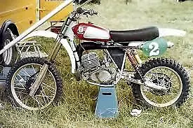 1978 1980 HUSQVARNA 250 PFR PERFORMANCE PIPE MUFFLER VINTAGE