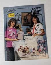 Vintage Aleene's Crafts For Fun & Profit Booklet #14-506