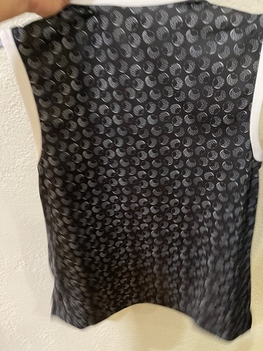 Coral Bay Golf Womens Tank Top Floral Sleeveless Pullover SP 50,dry fit P SMALL - Picture 2 of 6