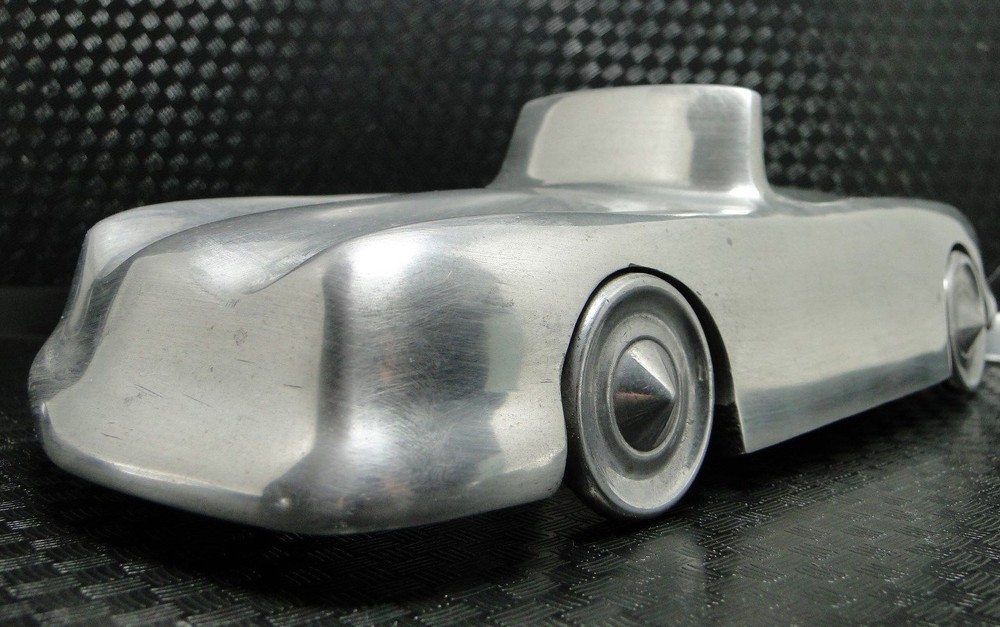 Lemans Race Car Racing gt 1 18 300sl 24 Vintage Cast Aluminium Built Model12
