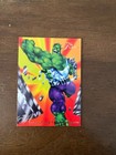 MARVEL 94 FLEER FLAIR HULK LEADS THE PANTHEON # 95 TRADING CARD