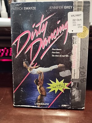 Dirty Dancing (DVD, 2022, Unrated, Retro VHS SlipCover) Brand new factory sealed