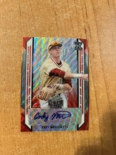 2021 Leaf Metal Draft - Cody Morissette - Red Wave Prospect Auto #'d 3/3