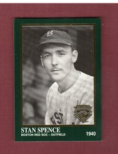 #1402 STAN SPENCE, 1940 Boston Red Sox ~ 1995 Megacards/Conlon Collection