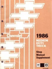 1986 Chevrolet GMC Medium Duty Truck Shop Service Repair Manual