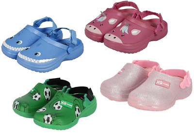 XQ FOOTWEAR Kinder Garten Clogs Strandschuhe Badeschuhe Hausschuhe Gartenschuhe