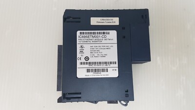 GE Fanuc IC695ETM001-CD RX3i ETHERNET MODULE  10/100MBITS, W/SWITCH