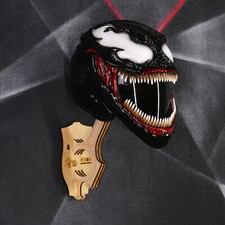 Venom (Symbiote) motorcycle helmet. DOT&ECE c...