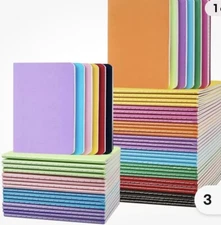 NEW Gwybkq Small Lined Notepads Bulk 60 Pack Mini Journal Pocket Notebooks Set