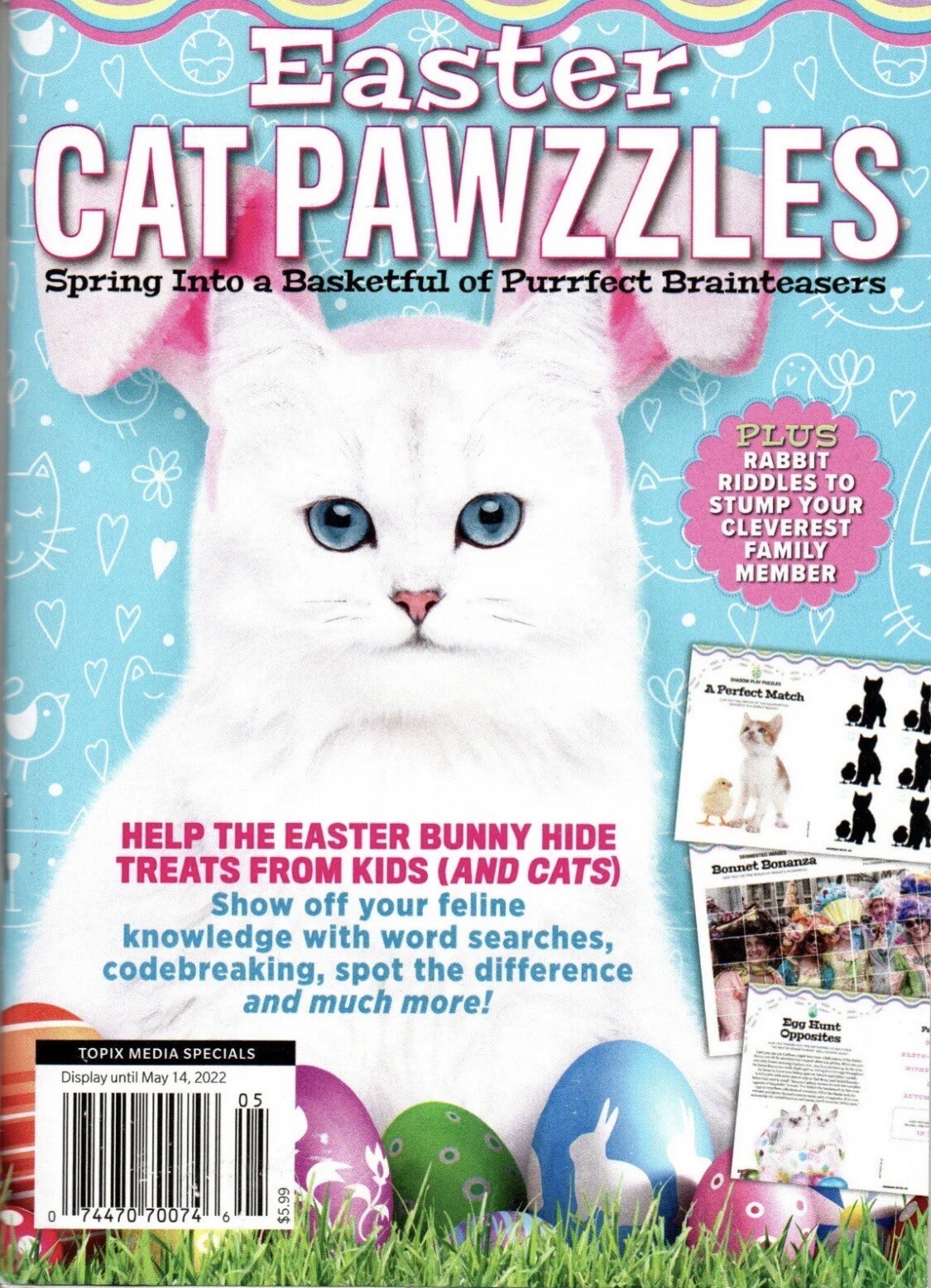 Cat Pawzzles Easter Themed Brain teasers eBay