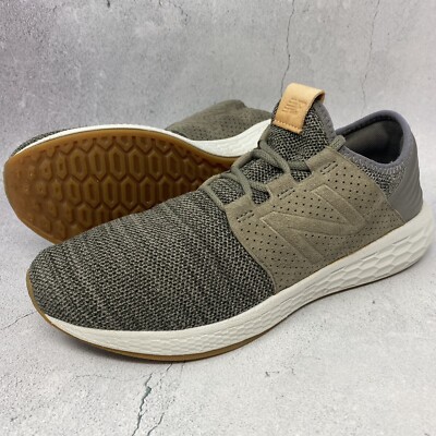 New Balance Mens Sz 10 M (D) Gray Cruz V2 Fresh Foam Decon Training Running 