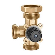F0001335 Valvola miscelatrice a tre vie, filettata, a settore 10,0 CALEFFI