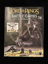 LOTR Games Workshop Battle Games in Middle Earth Magazine issue 74