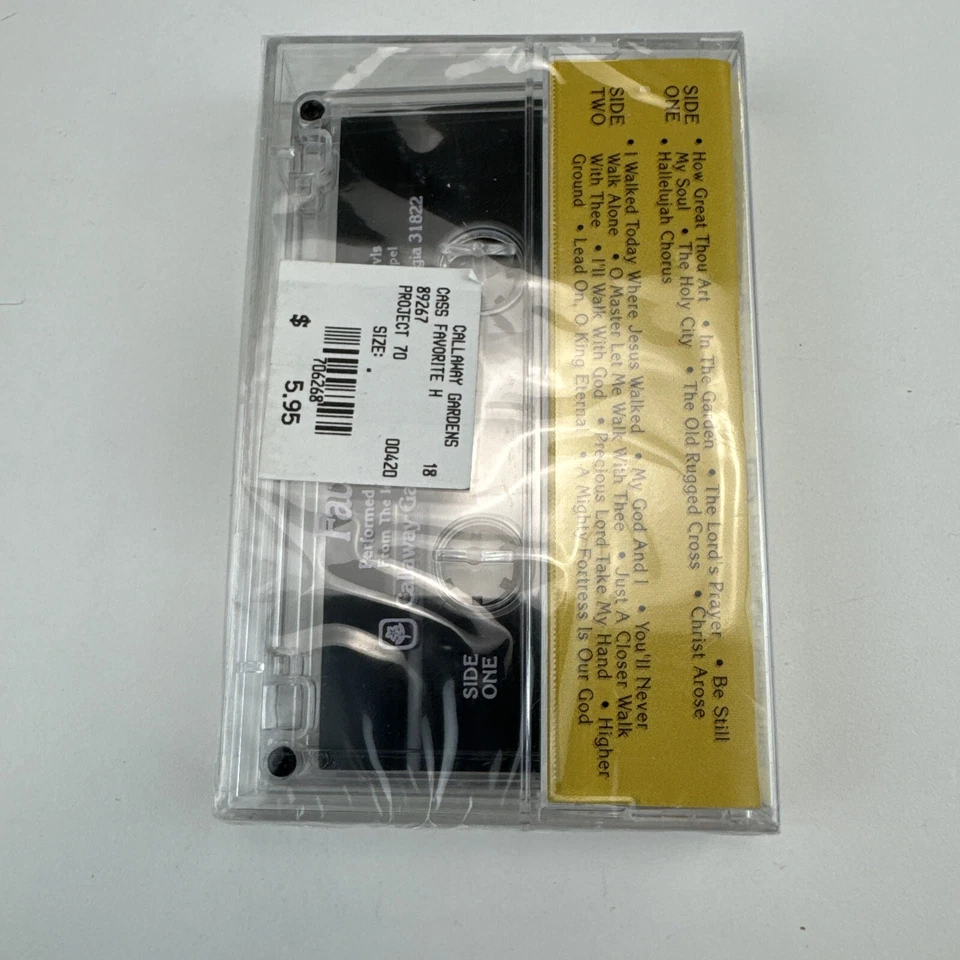 Favorite Hymns Performed on the Organ Mrs. Alvin Davis Cassette Callaway Gardens - Image 2 of 2