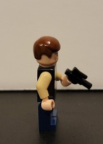 LEGO Star Wars Han Solo Minifigure Dark Blue Legs Vest with Pockets 75052 sw0539