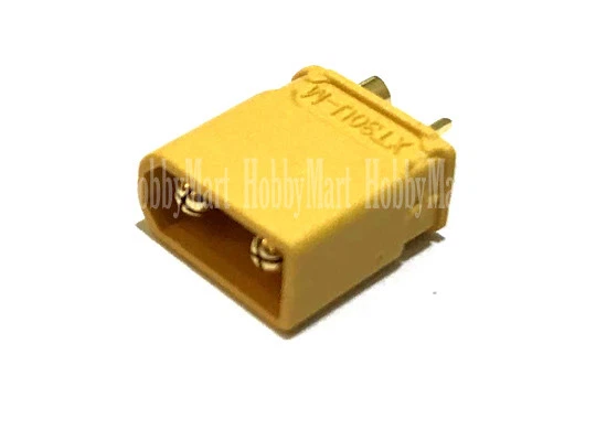 AMASS XT30U-M Genuine Male 2.0mm Bullet Connector RC Li-PO Battery ESC 500 pcs  - Image 3 of 4