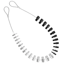 Nut & Bolt Thread Checker 26 Male/female Gauges 14 Inch & 12 Metric For Quickly 