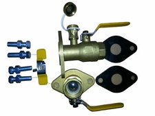 OUTDOOR WOOD FURNACE BOILER PUMP FLANGE SET