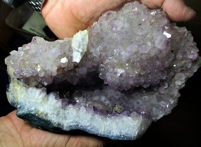 3,4 kg natürlicher Amethyst Kristall Mund Cluster Geode Heilung Mineralprobe