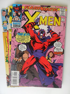 5x US Comic Marvel Flashback X-Men -X-Force Zustand 1/1-