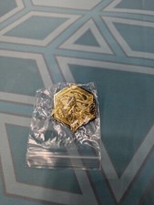 Disney Lorcana Gen Con 1st Anniversary Mickey Mouse Gold Limited Promo Pin 2024