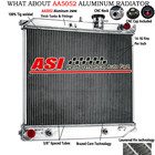 4 Row Radiator for 04-12 GMC Canyon Chevy Colorado Isuzu i-280 i-290 i-350 i-370