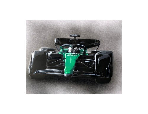 AS-369 Formula 1 step by step stencil template acryl airbrush spray wall paint - Picture 3 of 4