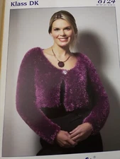 Stylecraft DK Knitting Pattern 8124 Cardigan Sweater 32-42"