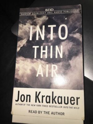Into Thin Air Jon Krakauer Audio Kassette