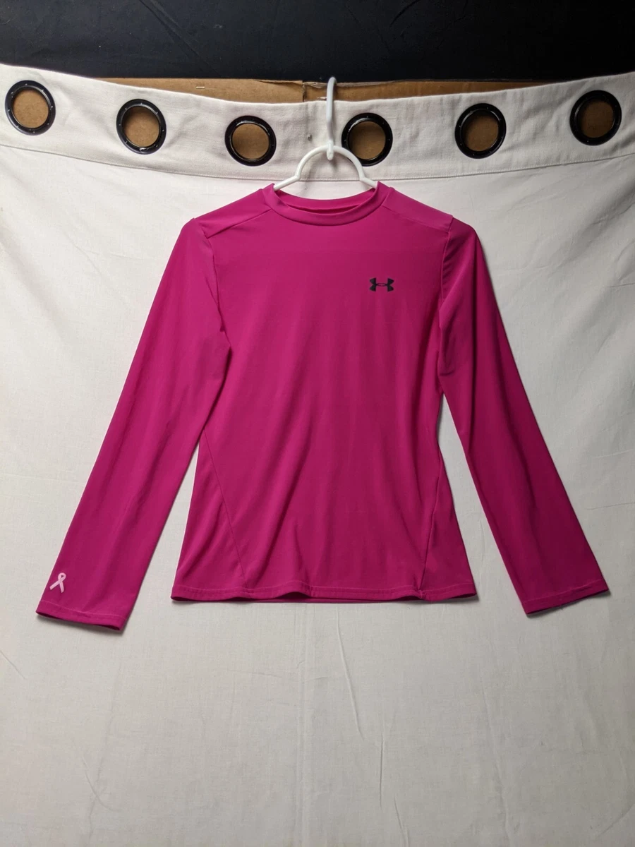 Pink under 2025 armour shirt youth