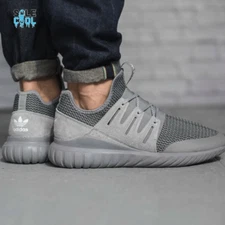 Adidas  Men Tubular Radial Trainers, Sneakers Grey S76718