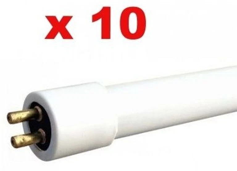 10 x T4 Fluorescent Tube Bulb 6W 10W 16W 20W 30W for Under Shelf Lighting 3400K