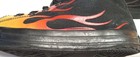 CHUCK TAYLOR BLACK WITH FLAMES HIGH TOP SNEAKERS BOYS 3 US MADE BY CONVERSE — photo 6