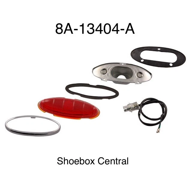 Par de conjuntos de luces traseras Ford 1949 1950 nuevas Foto 2 de 2