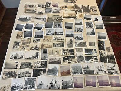 121 Vintage Photos People Boats Buildings Landscapes NP Crafts Collage Scrapbook