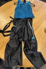 Costume Dance Outfit Curtain Call Costumes Size adult Large Black Blue