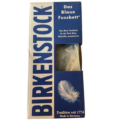 Birkenstock Blue Footbed Arch Support Insoles Men 10 EU 43 NIB