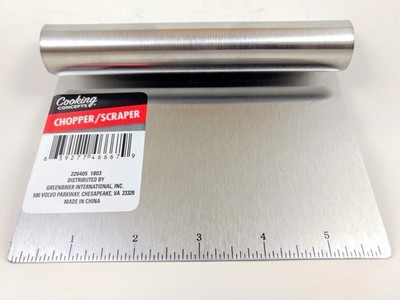 Stainless- Steel Chopper/Scraper 6 Inch Kitchen Helper