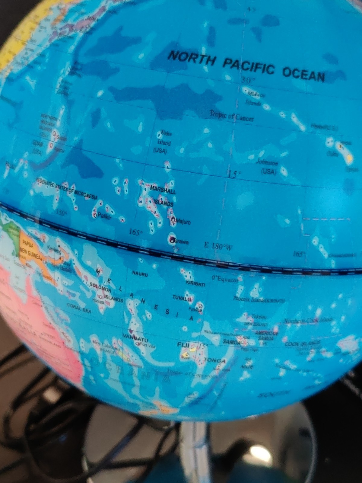 EARTH GLOBE & Stand -CELESTIAL Globe -Night Light -USA Toyz- Constellations 