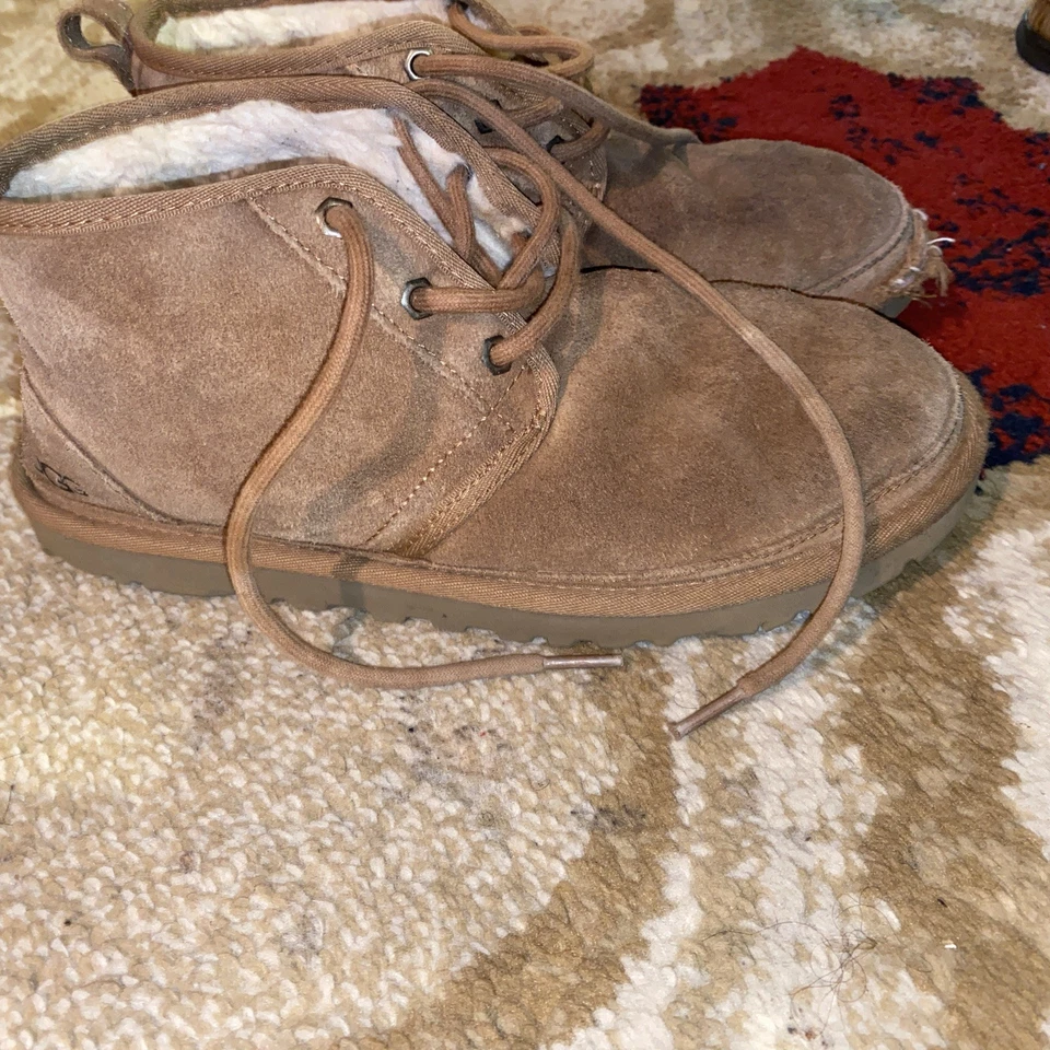 UGG Classic Ultra Mini Canary Yellow Boys' Size 7 - Image 3 of 4