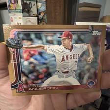 Topps 2024 Series 2 Tyler Anderson Gold #606 Los Angeles Angels Baseball MLB