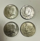 Lot Of 4 Silver Kennedy Half Dollar ( 40% Silver)( Silver Spot $88/oz) # KHD40#1