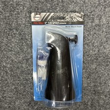 Danco 11079 Universal Bathroom Tub Spout with Diverter in Matte Black