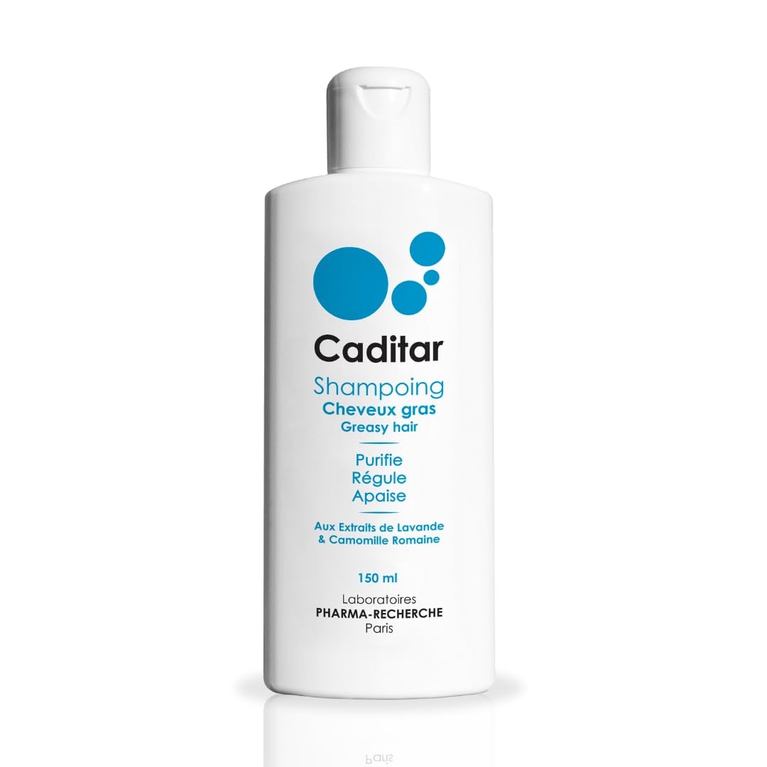 Shampoing assainissant Caditar pour cheveux gras formule sébo-régulatrice 150ml